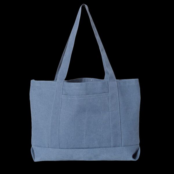 Seaside Cotton Pigment Dyed Resort Tote Thumbnail